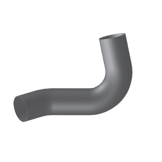 BESTfit Plain BOM Elbow Replaces 04-15653-000 For Freightliner FLD- Passenger Side