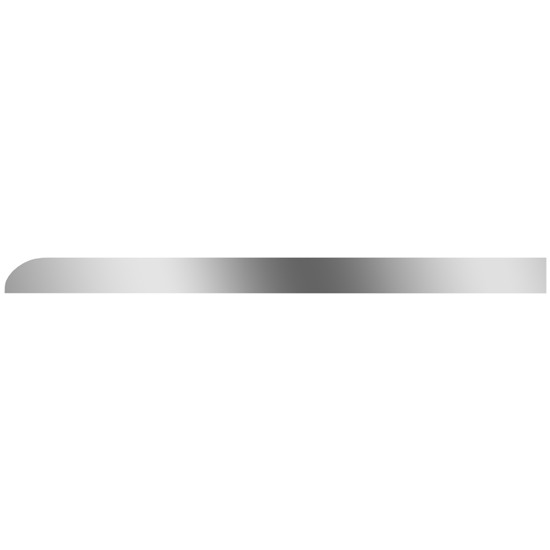 3 X 35.75 Inch Paintable Blank Cab Panel For Freightliner Classic