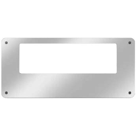 Stainless Steel Cobra 29 LTD Radio Face Plate For Freightliner Classic, FLD 120 SBA 1989-2009