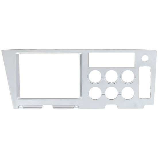 Chrome Center Dash Upper Panel For Freightliner Cascadia 116, 126
