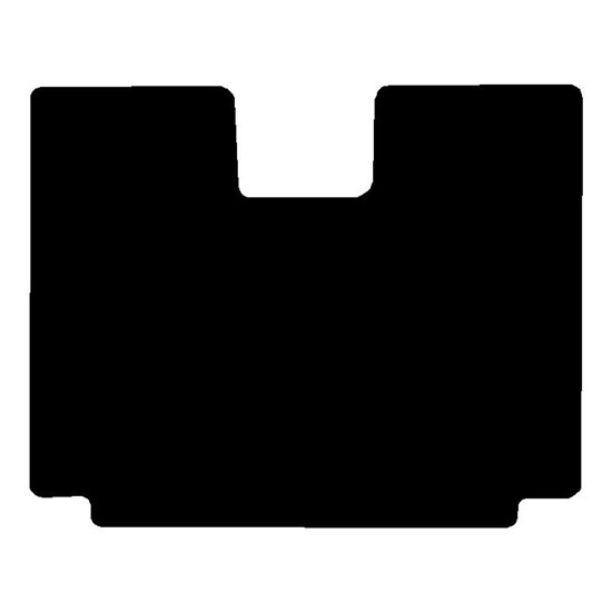 Black Middle Floor Mats For Freightliner Century, Columbia & Coronado
