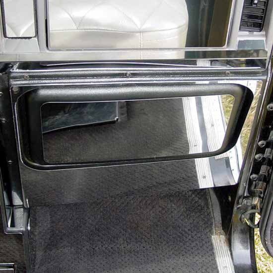 Stainless Steel Kick Panel Trim, Passenger Side For Freightliner