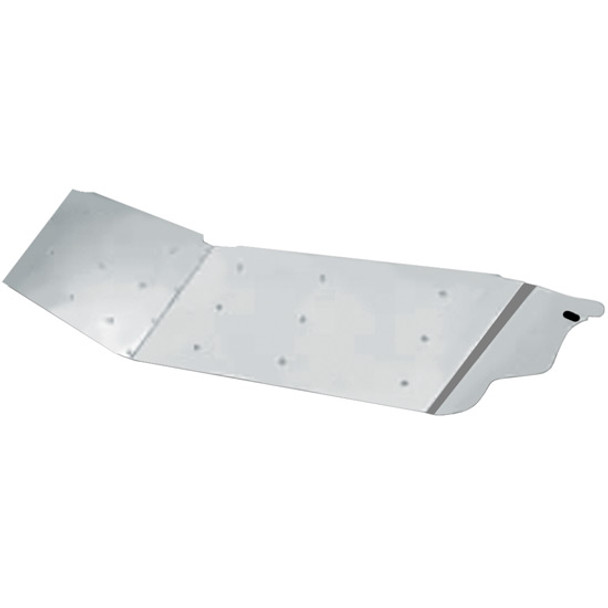 Stainless Steel 16 Inch Drop Visor For 378, 379, 384, 386, 388, 389 W/ Cab Mounted Mirrors