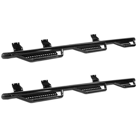 Wheel To Wheel Running Bars W/ 6 Steps For Ford F250-F350 Super Duty Crew Cab W/ 6.5 Ft Bed