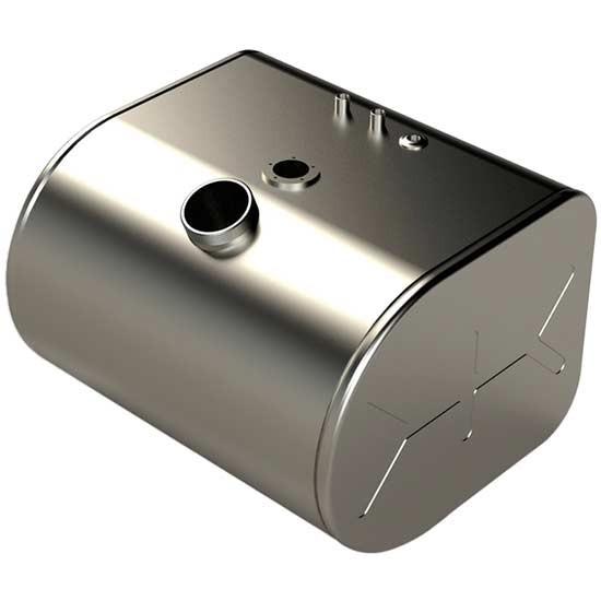 BESTfit Aluminum D Shape Fuel Tank 50 Gallon- 19 X 25 X 28 Inch- Center Fill  For Ford