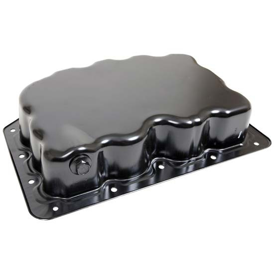 Black Steel Engine Oil Pan Replaces BC3Q-6695-FB, BC3Z6695B For Ford F650 & F750