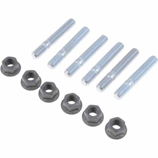 M10-1.5 X 62MM Exhaust Stud Kit Replaces 10220453, 15028620, 15096144 For Ford, GMC, Isuzu, Nissan