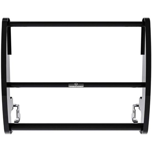 Black Steel Push Bar Center For Ford F250-F350, F450 Super Duty 2017-2020