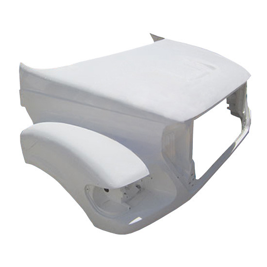 BESTfit Fiberglass Hood For Ford F650, F750 & F850 2000-2003-Replaces F81Z-16612BB