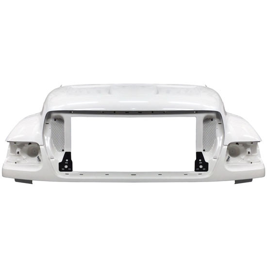 Ford F650, F750, F850 Hood Fiberglass by Jones Performance Replaces F81Z-16612BB