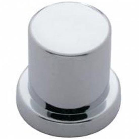 Chrome 13/16 X 1 1/8 Inch Huck Bolt Cover W/ Flange For International 920I, 9300, 9400I, 9900I