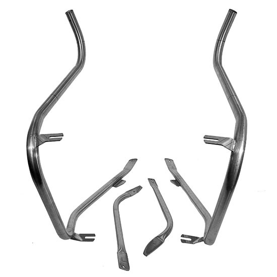 Twelve Gauge Stainless Steel Mirror Brackets For Peterbilt