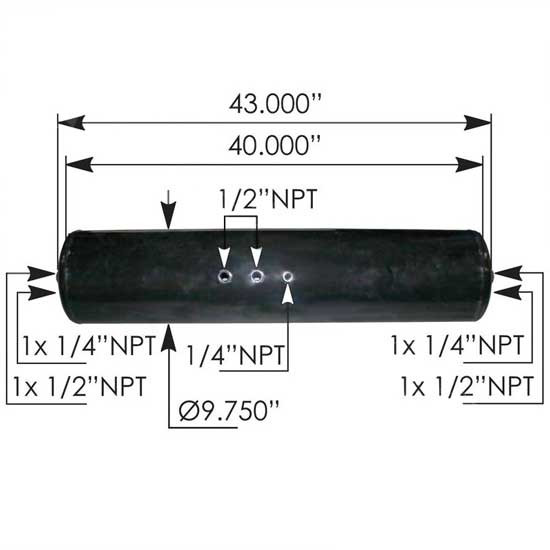 BESTfit Air Tank Replaces 3513137C1 For International