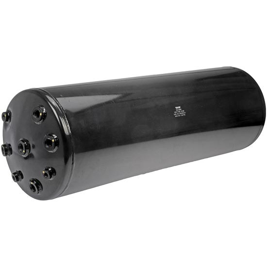 11.25 X 34.8 Inch Black Carbon Steel Air Brake Reservoir Replaces