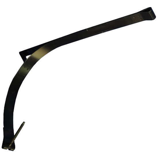 BESTfit 2 Inch Black Steel Fuel Tank Strap & Liner Kit For International W/ 53 Gallon Tanks