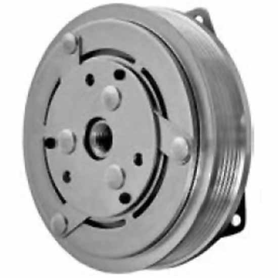 BESTfit York Style AC Compressor Clutch With 6 Grooves, Serpentine Belt