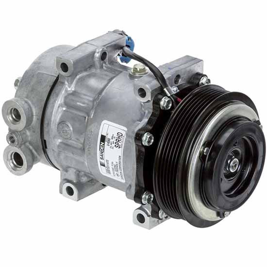 BESTfit Sanden 4546 AC Compressor With 125MM 6 Groove Clutch Replaces 3547916C1 For International