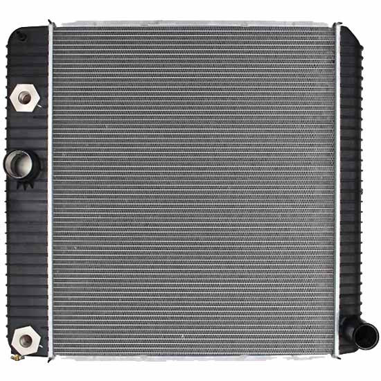 BESTfit Plastic Aluminum Radiator W/ Oil Cooler 24.437 X 28.687 X 2.187 Inch 2 Row Replaces 2606537C91, 3875749F92 For International TerraStar 2013-2015