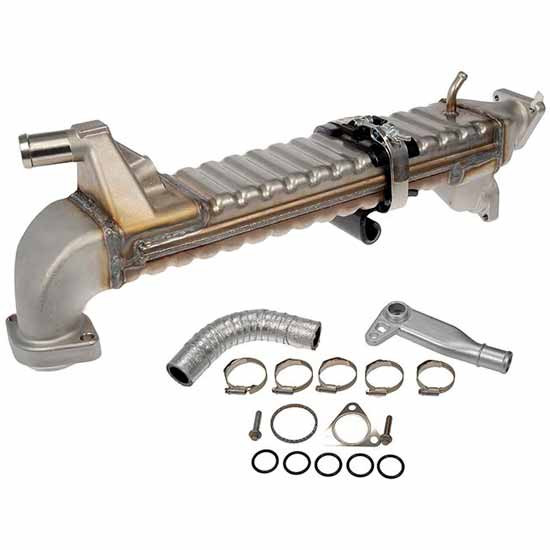 Heavy Duty Exhaust Gas Recirculation Cooler Kit Replaces 1832540C94 For International 2004-2007