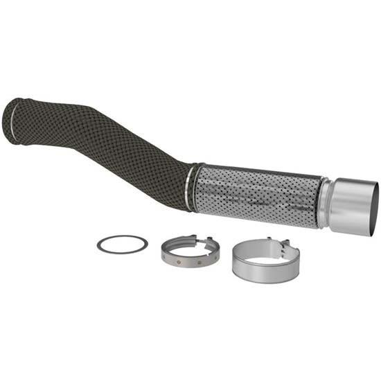 Stainless Steel Exhaust Bellows Kit Replaces 3628113C5 For International ProStar