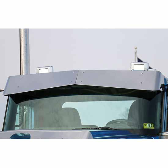Stainless Steel Blank Un-Tie Drop Visor For International HX520