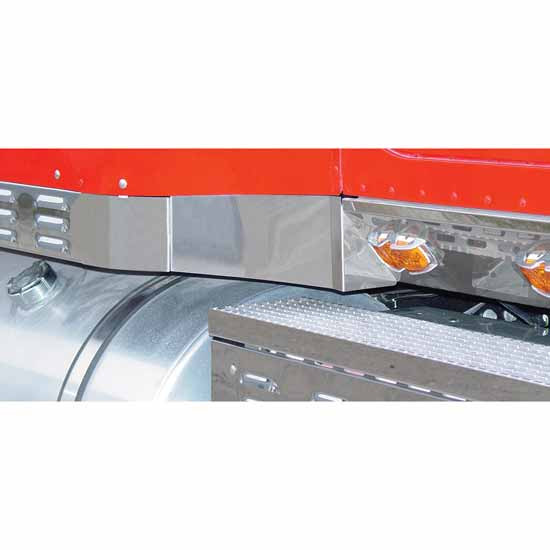 51 Inch Stainless Steel Sleeper Transition Panels For International 9000 Series