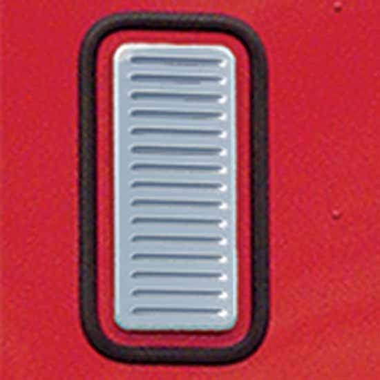 304 Stainless Steel Louvered Vent Cover 5.25 X 12.25 Inch W/ Sides For International 9900i/ix