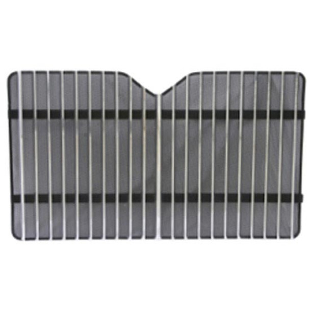 International 9100, 9200, 9200I, 9400, 9400I  Aluminum Grille Insert W/ Bug Screen & Rock Guard By BESTfit 3566927C91