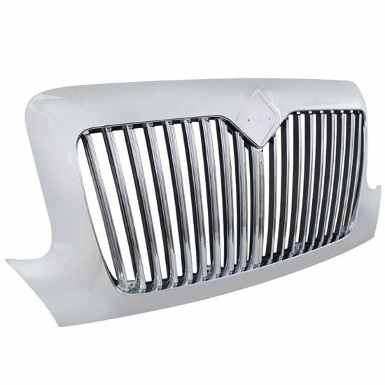 BESTfit Chrome Plastic Factory Style Grille Replaces 3551015C99 For International 4100-4400 DuraStar