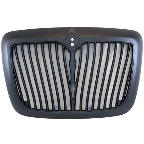 Modified Black Grille With Bug Screen For International ProStar 113 & 122 2008-2018