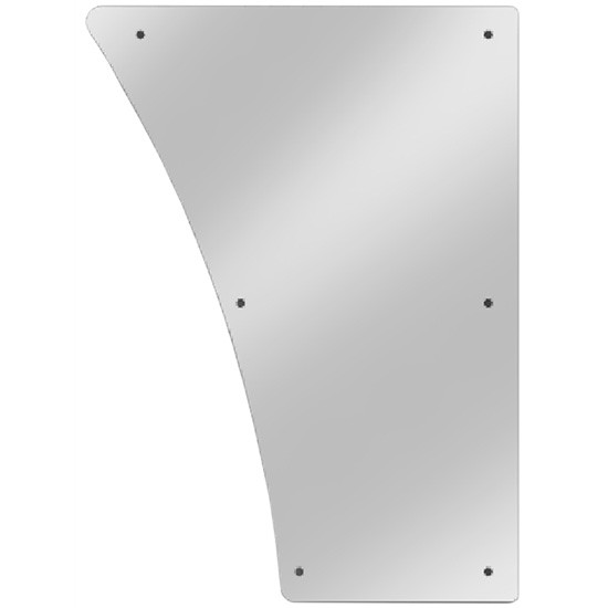 Stainless Steel Blank Lower Hood Panel For International 9900IX 1999-2011