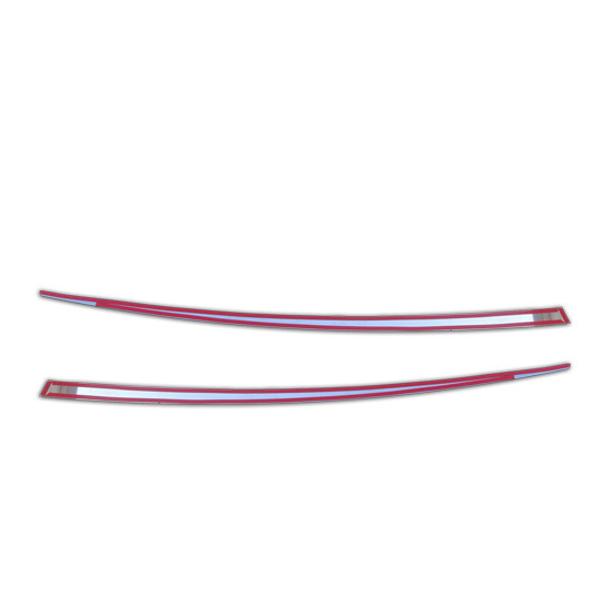 Stainless Steel Upper Hood Side Trim For International ProStar