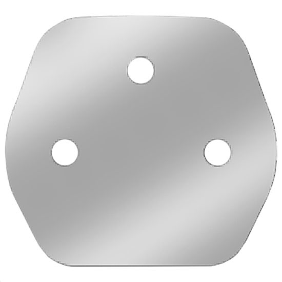 Stainless Steel Hood Latch Guards For International 9900i, 9900IX