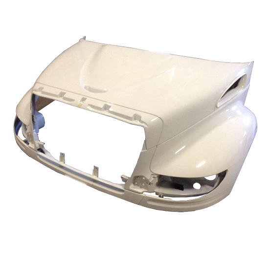 BESTfit Fiberglass Hood Shell Replaces 3825655C94 For International DuraStar & 4400 Mid Cab