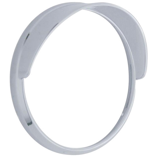 Chrome Plastic Speedometer & Tachometer Gauge Bezel W/ Visor For International - Snap On