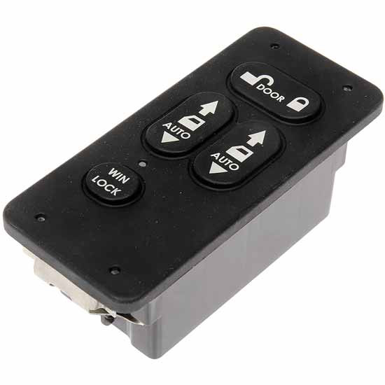Master Power Window Switch Replaces 3544934C2, 3544934C6, 6111900C1, 6111900C2 For International Driver Side