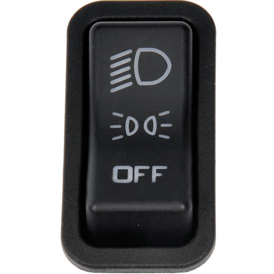 Heavy Duty 3 Way Headlight Rocker Switch Replaces 3563061C1, 3563061C2 For International