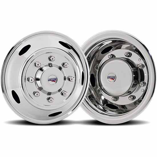 RealWheels 7.5 X 19.5 Inch Classic Series Simulator Kit For International Lo Pro 4000 Series W/ 29195 Wheels