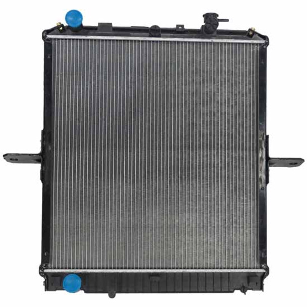 BESTfit Plastic Aluminum 2 Row Radiator With Oil Cooler For Isuzu NRR, NQR, NPR, NPR HD