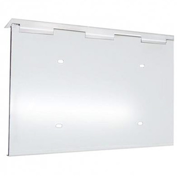 Stainless Steel 1 License Plate Holder W/ Hinge