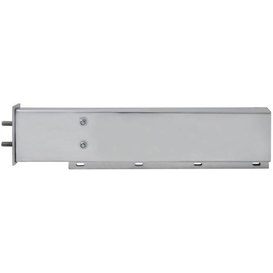 CSM 30 Inch Stainless Steel Flap Hanger Set W/ Rectangular Light Holes & 2.5 Inch Bolt Pattern