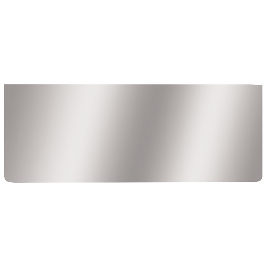 14 Inch 430 Stainless Steel Blank Rear Center Panel