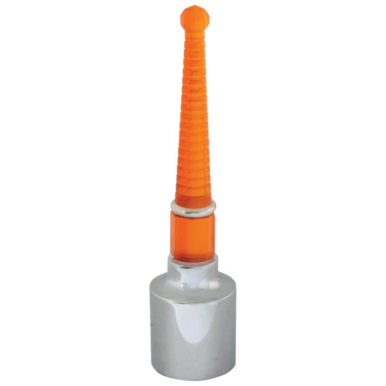 Pyramid Style Stainless Steel Lighted Bumper Guide For Steel Bumper