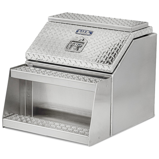 Aluminum step boxes for trucks Clearance