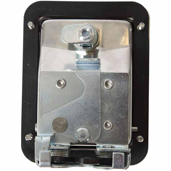 Stainless Steel Rotary Single Point Paddle Latch With 1/2 Inch Striker