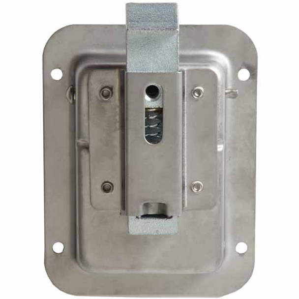 Stainless Steel Junior Single Point Locking Paddle Latch With Thru-Hole Mount Stainless Steel Junior Single Point Locking Paddle Latch With Thru-Hole Mount