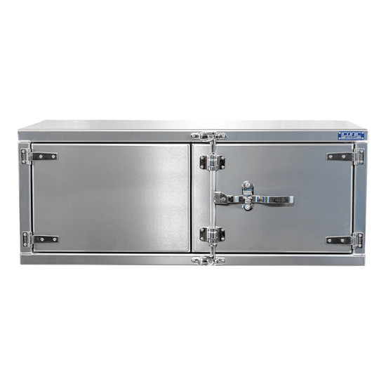 24 X 24 X 60 Inch Smooth Aluminum Camlock Tool Box