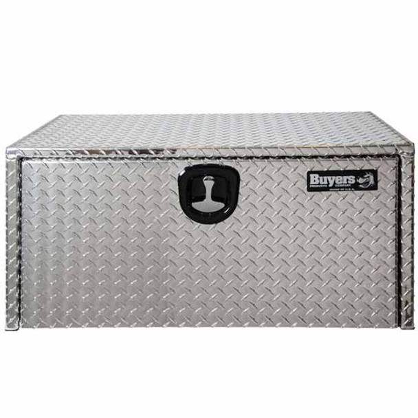 18 X 18 X 36 Inch Diamond Plate Aluminum Underbody Truck Tool Box