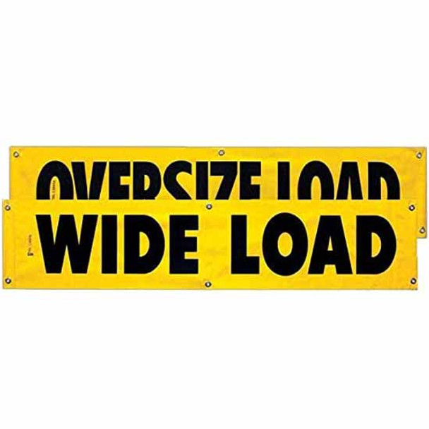12 X 72 Inch Heavy Duty Oversize Load, Wide Load Signs
