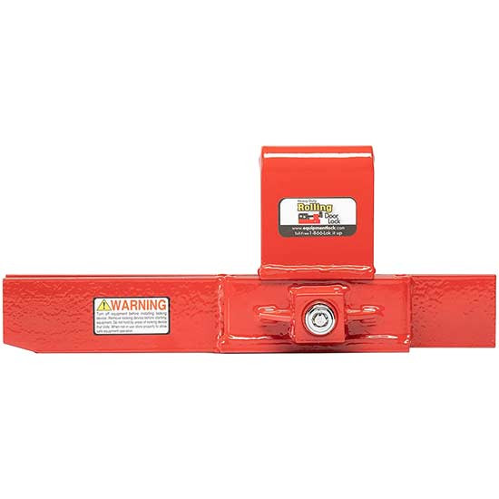 Heavy Duty Powder-Coated Steel Roll Up Door Lock With Keyed Lock For Whiting, Todco Door Hardware